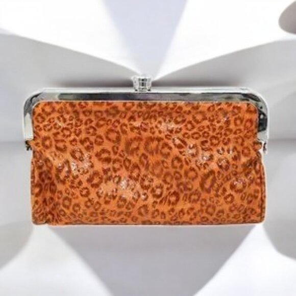 Cheetah Clutch Purse Bag Wallet - Picture 2 of 7
